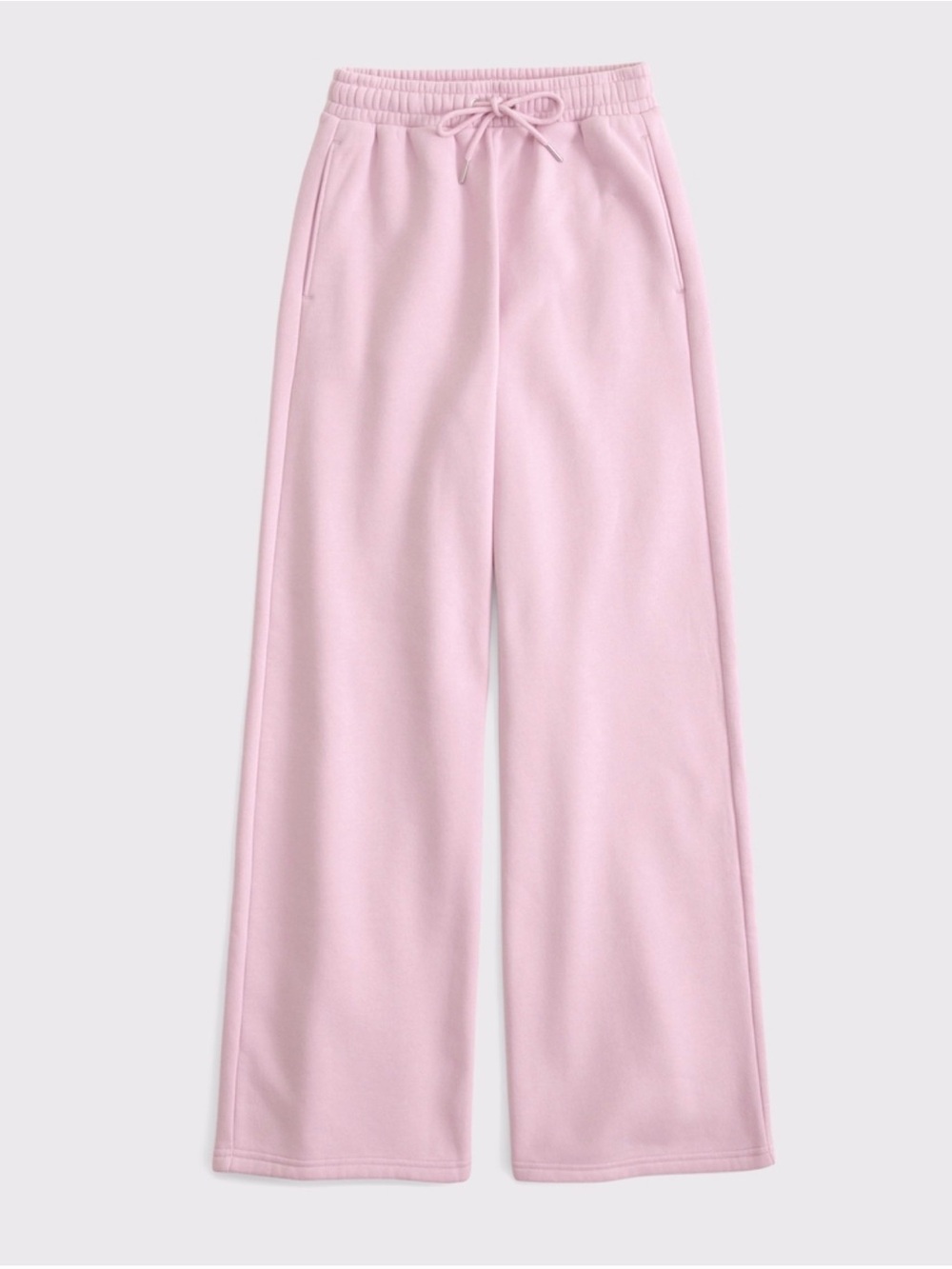 Abercrombie & Fitch High Rise Wide Leg Sunday Sweatpants, Size MEDIUM